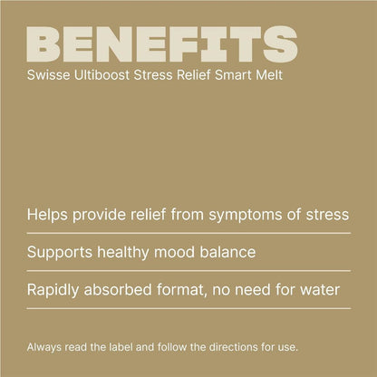 Swisse Ultiboost Stress Relief Smart Melts 60 pack