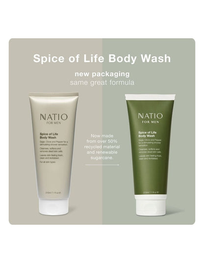For Men Spice of Life Body Wash