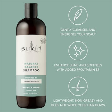 Sukin Natural Balance Shampoo 500mL