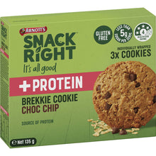 Arnotts Snack Right + Protein Brekkie Cookie Choc Chip 135g