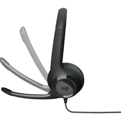 Logitech H390 USB Computer Headset (Black)