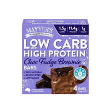 Low Carb High Protein Choc Fudge Brownie Bars 4 Pack