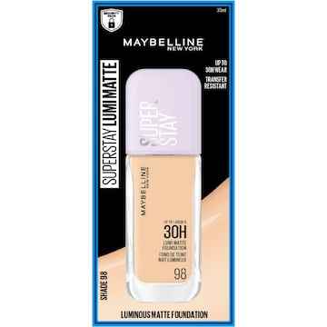 Maybelline Superstay Lumi 30H Matte Foundation 98 each