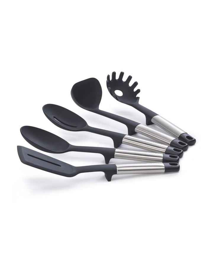 Elevate Carousel 5 Piece Set in Stainless Steel