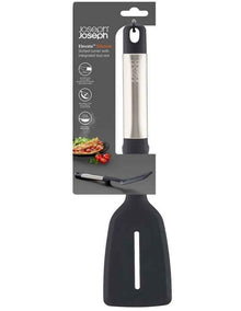 Elevate Silicone Slotted Turner in Stainless Steel