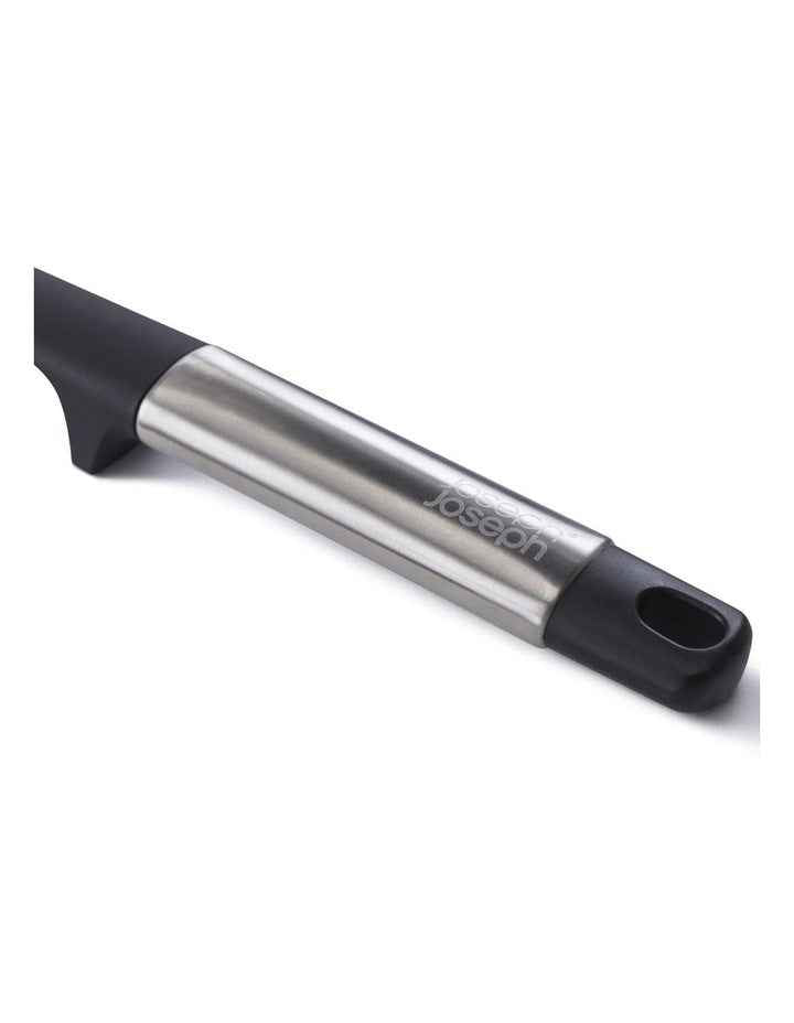 Elevate Silicone Slotted Turner in Stainless Steel