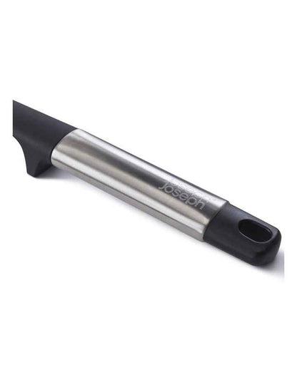 Elevate Silicone Slotted Turner in Stainless Steel