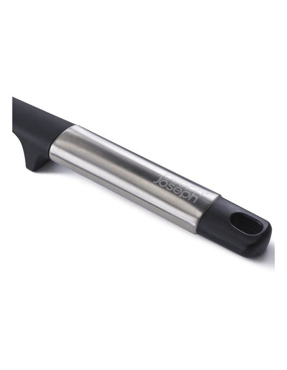 Elevate Silicone Slotted Turner in Stainless Steel