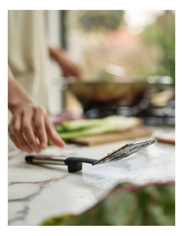 Elevate Silicone Slotted Turner in Stainless Steel