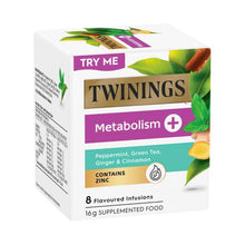 TWININGS METABOLISM+ 8PK