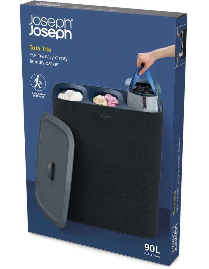 Tota Trio Laundry Basket 90L in Black
