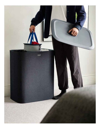 Tota Trio Laundry Basket 90L in Black