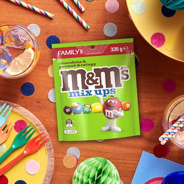 M&M's Mix Ups Milk Chocolate Snack & Share Bag 335g