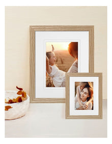 Australian Made Timber Photo Frame 6x8"/4x6" in Polar Birch