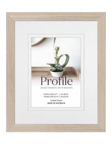 Australian Made Timber Photo Frame 8x10"/5x7" in Polar Birch