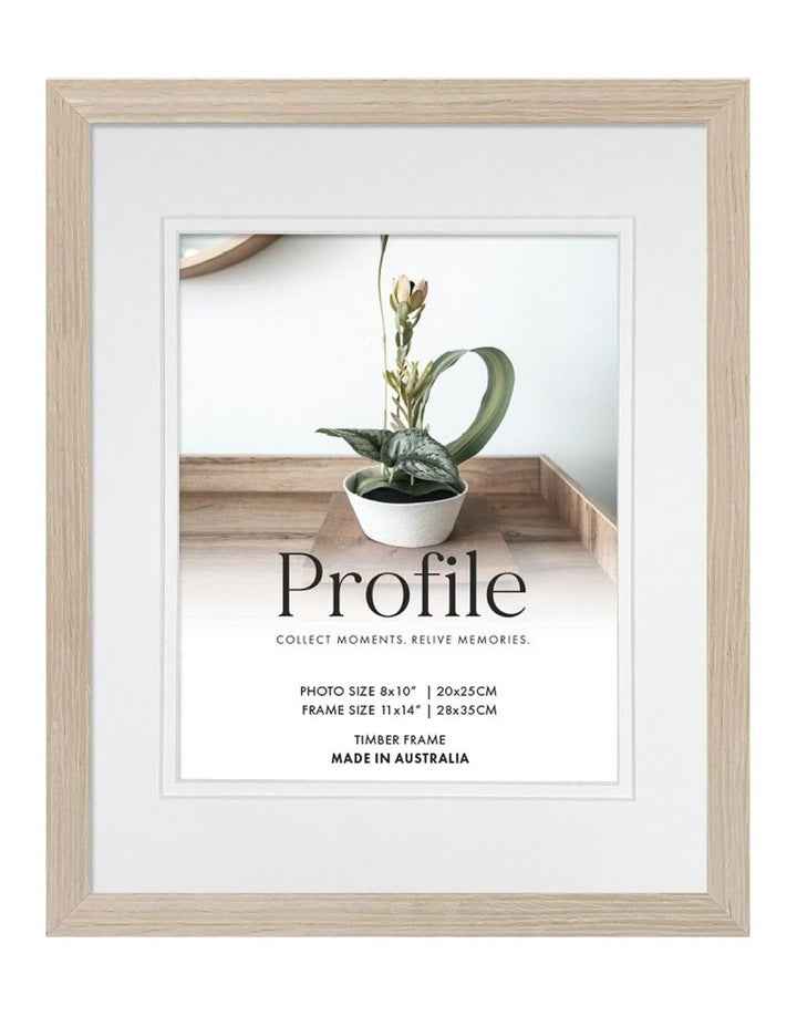 Australian Made Timber Photo Frame 11x14"/8x10" in Polar Birch