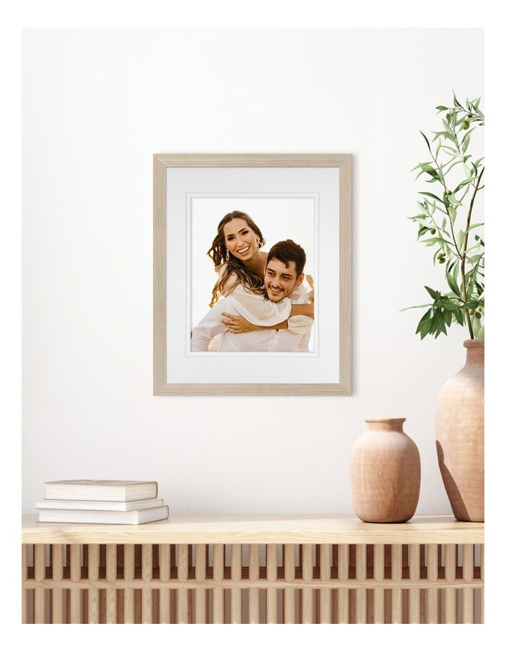 Australian Made Timber Photo Frame 11x14"/8x10" in Polar Birch