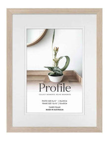 Australian Made Timber Photo Frame 12x16"/8x12" in Polar Birch