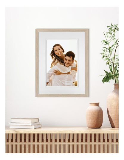 Australian Made Timber Photo Frame 12x16"/8x12" in Polar Birch
