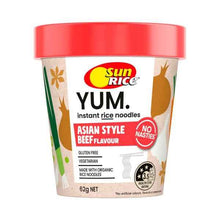 Yum Asian Style Beef Flavour Instant Rice Noodles Gluten Free