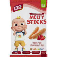 Snacktacular Melty Sticks Puffed Corn Strawberry 16g