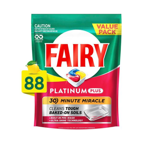 Platinum Plus Lemon Dishwashing Tablets