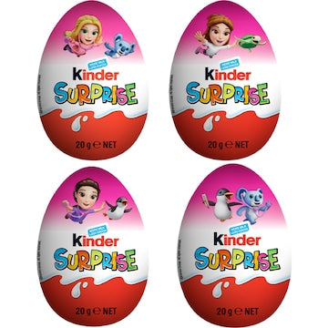 Kinder Surprise Chocolate Egg Pink 20g