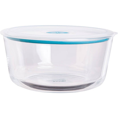 Decor Vent & Seal Glass Container Round 1.5L