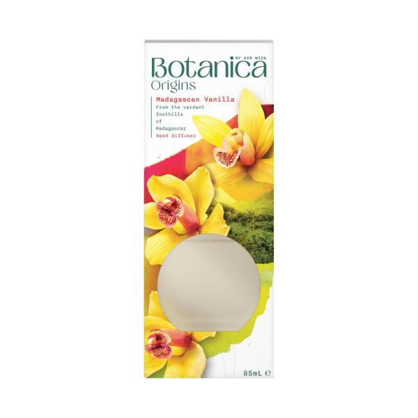 BOTANICA ORIGINS REED DIFFUSER MADAGASCAN VANILLA 85ML
