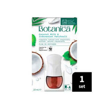 BOTANICA BY AIR WICK PLUG- IN DIFFUSER + REFILL COCONUT MILK & INDONESIAN PATCHOULI 22ML