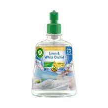 AIR WICK AEROSOL-FREE AUTO SPRAY ESSENTIAL OIL REFILL LINEN & WHITE ORCHID 228ML