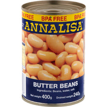 Annalisa Butter Beans 400g