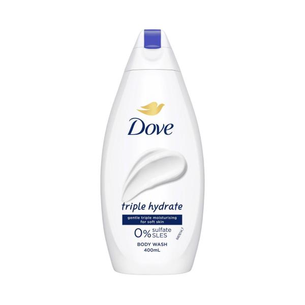 DOVE ESSENTIAL HYDRATE BODY WASH 400ML