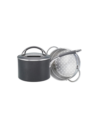 Endurance+ Nonstick Induction Saucepan With Bonus Steamer 18cm/2.8L