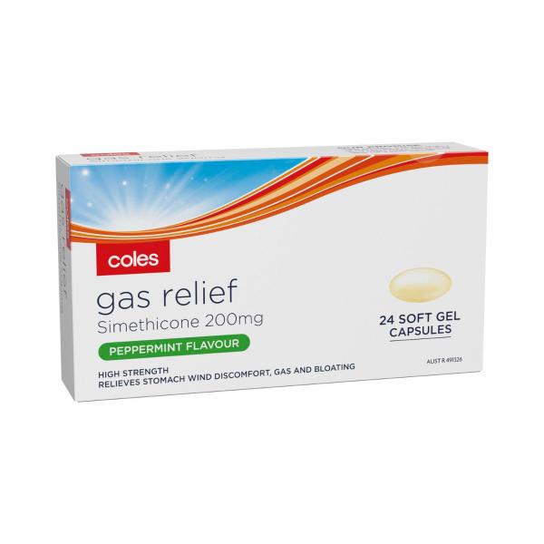 COLES GAS RELIEF 24 PK