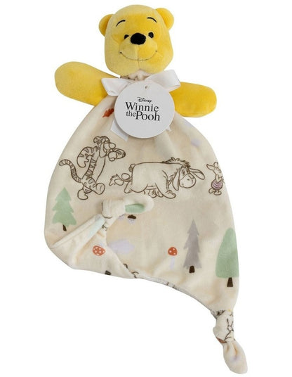 Winnie The Pooh Comforter Toy in Yellow