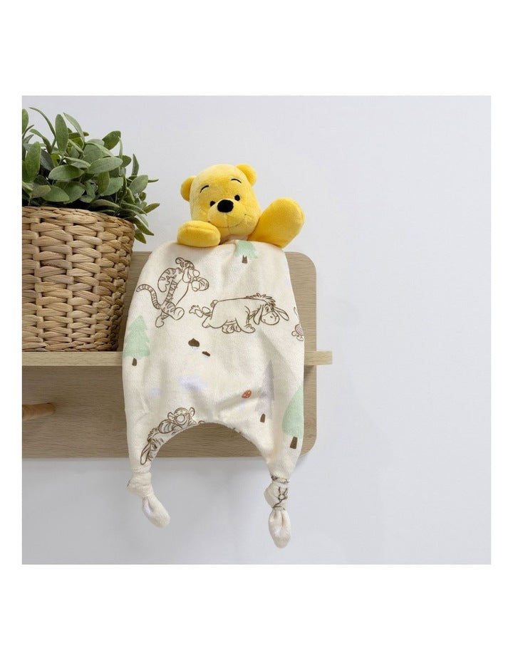 Winnie The Pooh Comforter Toy in Yellow