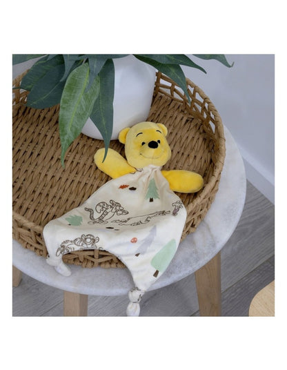 Winnie The Pooh Comforter Toy in Yellow