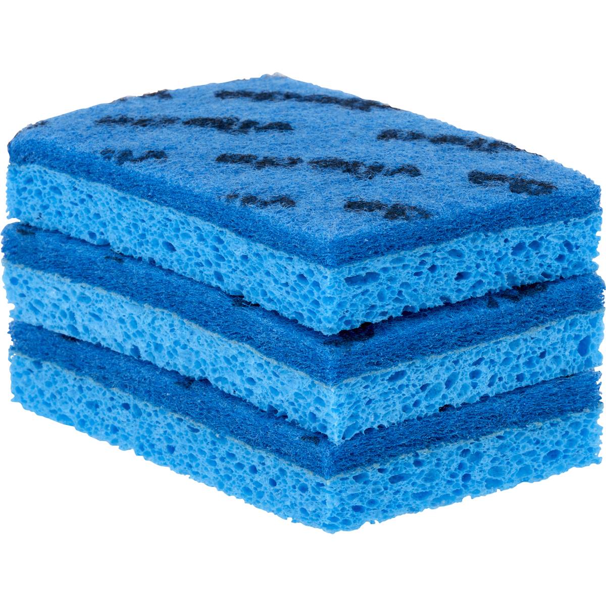 Vileda Anti-Bacterial Sponge Scourer Non-Scratch 3 Pack