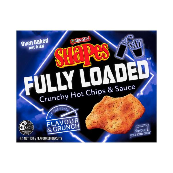 Shapes Snacks Fully Loaded Hot Chips