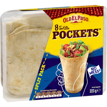 Old El Paso Tortilla Pockets 8 pack