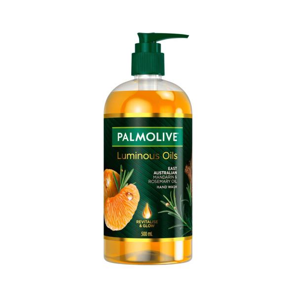 PALMOLIVE LUMINOUS OILS HAND WASH MANDARIN & ROSEMARY PUMP 500ML
