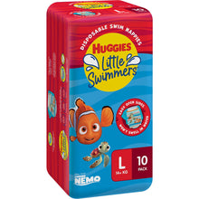 Huggies Little Swimmers Disposable Swim Nappies Large (14+Kg) 10 Pack