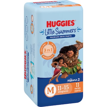Huggies Little Swimmers Swim Nappies Medium (12-15kg) 11 pack