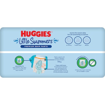 Huggies Little Swimmers Swim Nappies Small (7-12kg) 12 pack