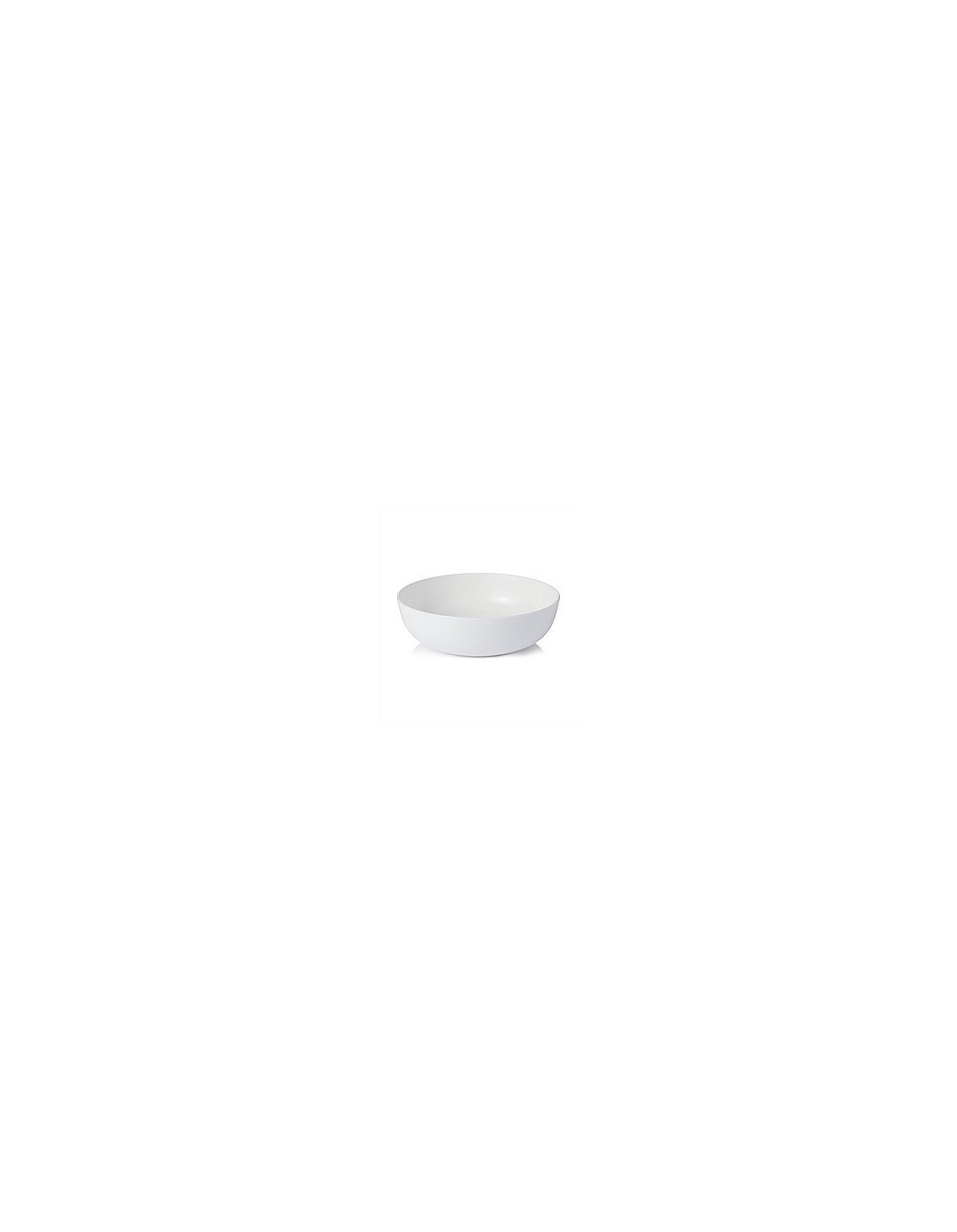 Coupe Fine Bone China 16.5cm Soup Pasta Bowl White
