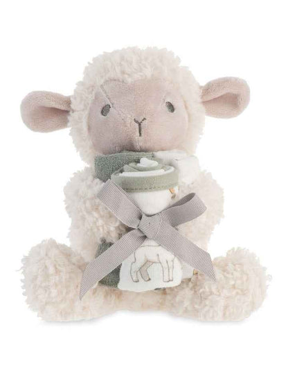 Plush Toy & Washers Farmyard Lamb
