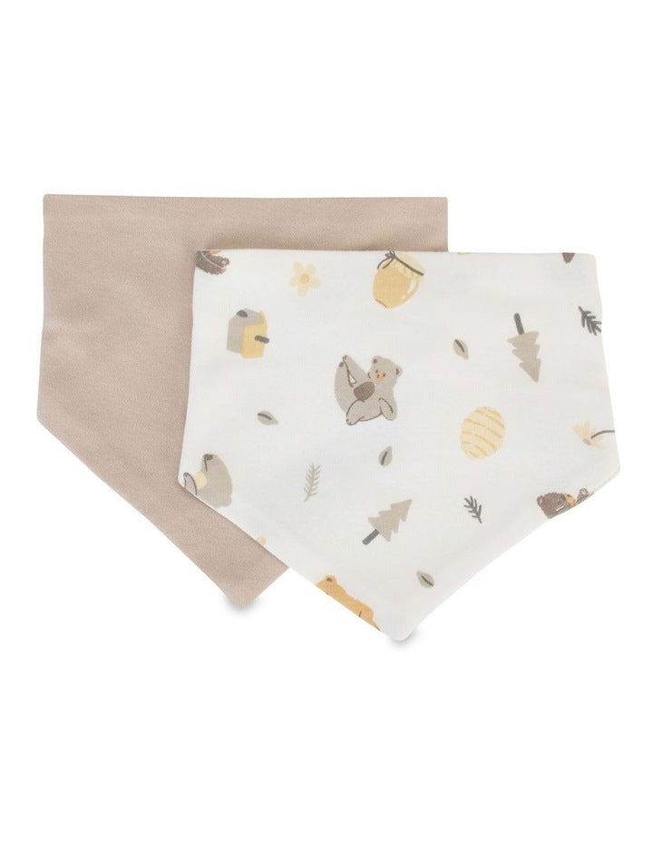 Nectar Bear Jersey Bib 2 Pack in Sand
