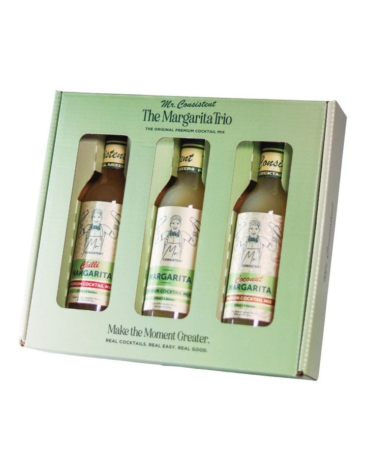 Margarita Gift Set - 3 x 375ml (Classic Lime, Coconut, Chilli)