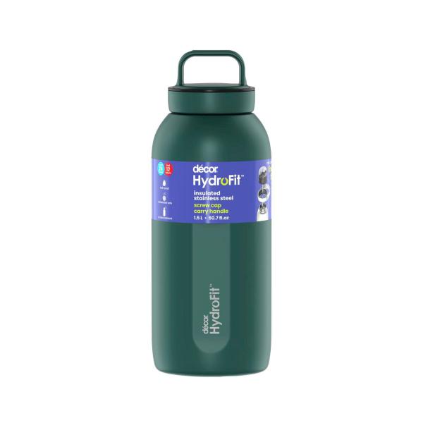 DECOR HYDROFIT SCREW CAP DW SS BOTTLE
